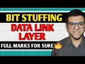 Bit Stuffing in Data Link Layer