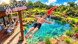 I Stayed At a Secret 60-Acre AirBnB in Byron Bay Australia!