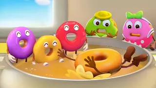 الكعكات الراقصات الملونات عشر كعكات راقصات اغاني اطفال كيكي ميوميو بيبي باص BabyBus Arabic 