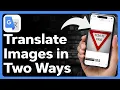 2 Ways To Translate Images On iPhone