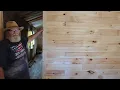 Turning Lowes 1 88 1x4x8 furring stripes into baseboard and trim for the tiny house