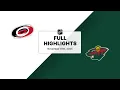 NHL Highlights | Hurricanes vs. Wild | November 19, 2025