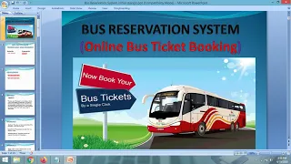PPT - Online Bus Ticket Booking System Python Django
