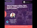 Game Changers Python Analysis Property Graphs in Sports Analytics Abi Giles-Haigh CDL24