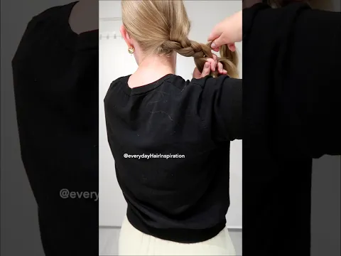 Beginner Braid Tutorial! #howtobraid