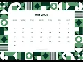 Printable May 2026 Calendar US A4 Letter Size May 2026 Calendar Printable Free PDF