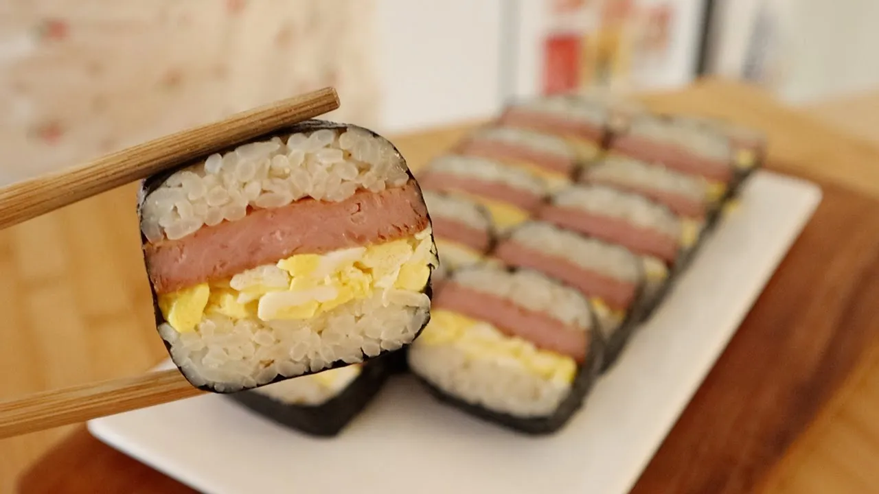 스팸 무스비 김밥