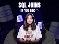SQL Joins Explained in 100 Seconds Intellipaat