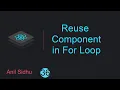 React tutorial for beginners Reuse component in loop