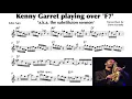 Kenny Garrett Playing Over a D7 Duo Vamp (Alto Key) - AMAZING Substitutions!