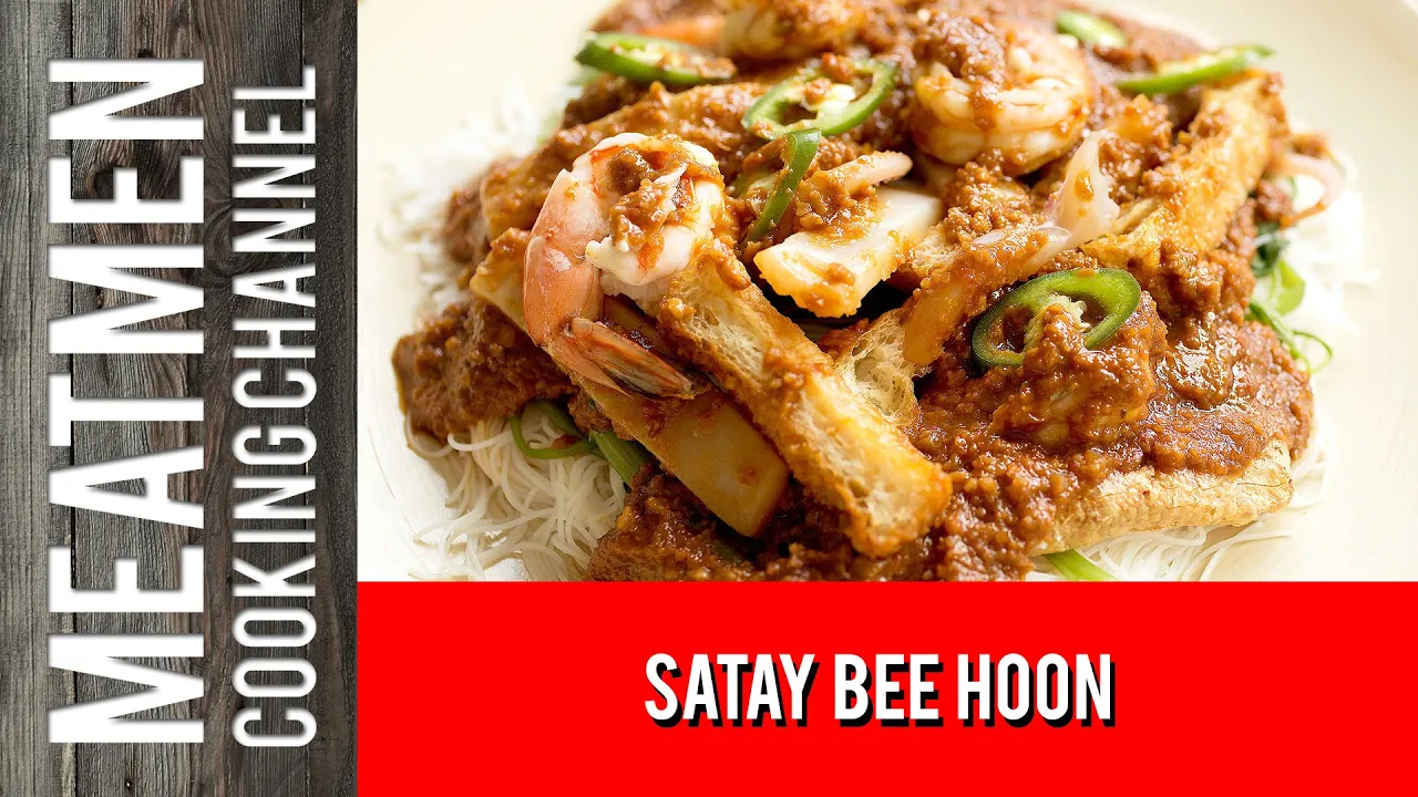 Singapore Satay Bee Hoon Recipe - 