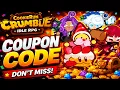 Cookierun Crumble Coupon Code 2026 Cookierun Crumble Gameplay - how to Redeem guide