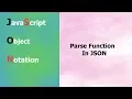 JSON Tutorial - 8