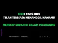 Rita Effendy - TELAH TERBIASA. Karaoke