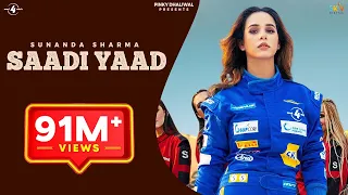 SAADI YAAD (OFFICIAL VIDEO) Sunanda Sharma | Jaani | Arvindr Khaira | Latest Punjabi Song 2022 | Sky