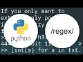 How to extract numbers from a string in Python