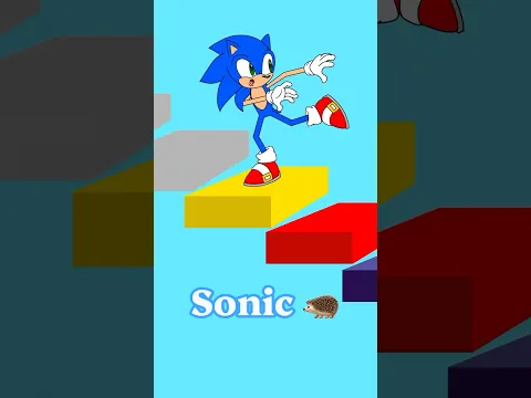 Who Can Climb the Musical Staircase? 🎶😱 | Sonic, Amy & Eggman | Mood Toons