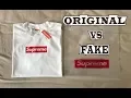 Supreme Box Logo T-Shirt Original Fake