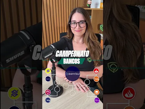 Louise escolheu o melhor banco da bolsa! #bolsadevalores