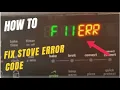 How to fix Frigidaire F11 Error Code