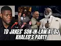 TD Jakes Son-In-Law Toure Roberts At Dj Khaled s Birt ay Party