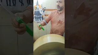 كيفيه سن السكينه ع حجر المياه دندنها