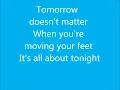 It's All About Tonight - Pixie Lott ( lyrics )