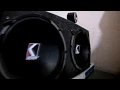 Bocinas Kicker 12C 4 ohm old school