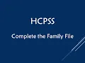 Synergy - HCPSS Family File