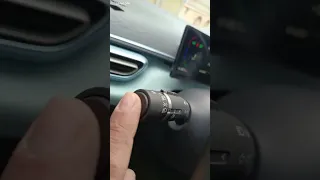 تشغيل ضوء الضباب الخلفي وتحديد وقت الرحلة TRIP في سيارة BYD Seagull 2024 