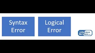 Syntax error and Exception Logical error difference in python Python