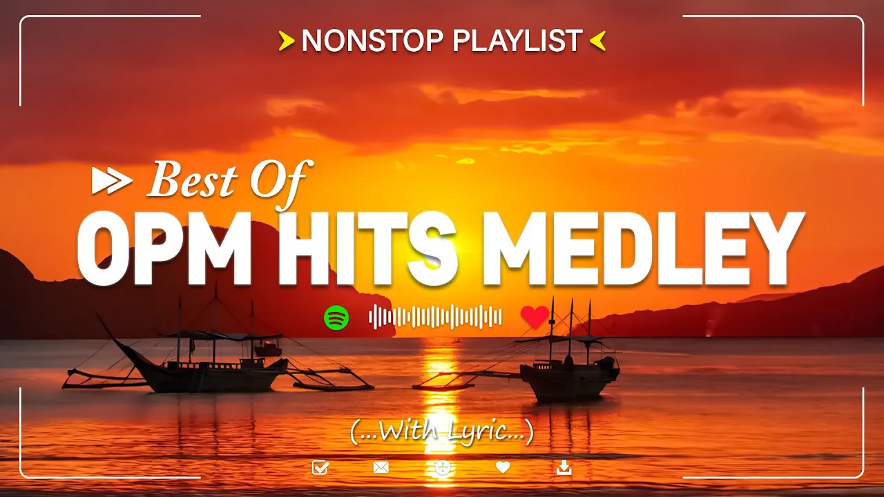 OPM HITS MEDLEY [..Lyrics..] CLASSIC OPM ALL TIME FAVORITES LOVE SONGS