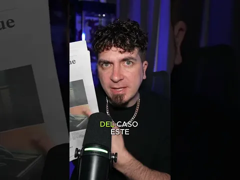 Te enteraste de este caso?