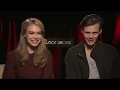 Hemlock Grove interview with Bill Skarsgard and Penelope Mitchell