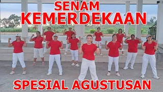 hari merdeka 17 agustus 1945 senam kreasi agustusan tahun 2025