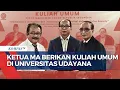 Download Lagu Ketua MA Berikan Kuliah Umum di Universitas Udayana, Ungkap Tantangan  di Era Society 5.0 - MA NEWS