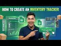 Create An Inventory Tracker In Google Sheets Masterclass