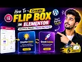 How To Create Flip Box In Elementor Create Flip Box in WordPress Website only just in 5 minutes