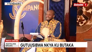 Pulezidenti Museveni akoze ku nteekateeka zonna ez’okuzza Omubiri gw’Omukama.