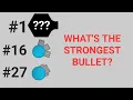 Diep io - Durability comparison of all bullets