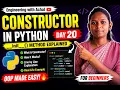 Constructor in Python Explained in Hindi init Method Full Tutorial Day 20