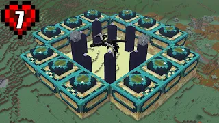 Tôi Xây Cổng THE END KHỔNG LỒ trong Minecraft Hardcore