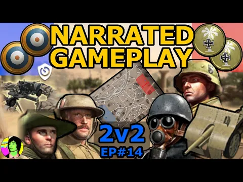 CoH3 | Salvaging Bofors | Narrated Gameplay 2v2 British Forces | EP#14