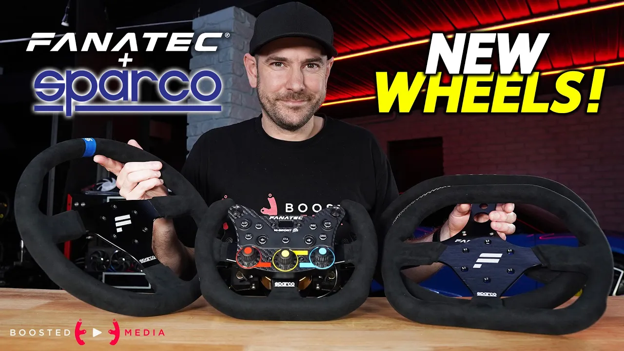 New SPARCO Fanatec Wheels!
