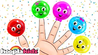 EP 4 Finger Family Song With Lollipop Fun Kids Songs By Hooplakidz