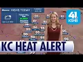 Kansas City Heat Index Nears 106 Tuesday