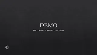 Angular HelloWorld application