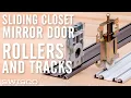 Sliding Closet Mirror Door Rollers Tracks