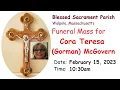 Funeral Mass for Cora Teresa Gorman McGovern