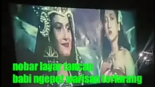 nobar layar tancap film babi ngepet warisan terlarang
